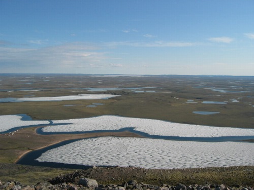Photo 2012-005: Glaciated terrain, Icebounds Lakes map sheet
