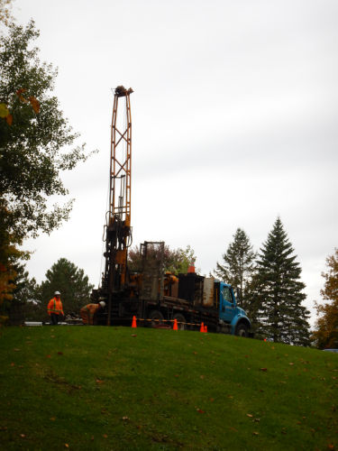 Photo 2022-320 : CME 75 drill rig at site BC16