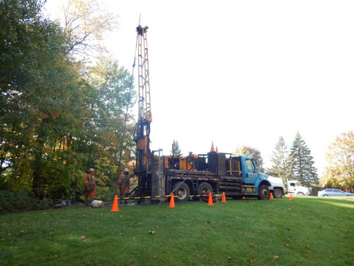 Photo 2022-321 : CME 75 drill rig at site BC16