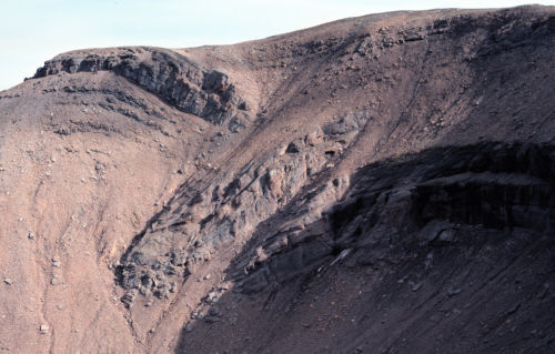 Photo 2022-359 : Thrust faults in core of syncline.