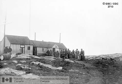 Photo 2713 : La station baleinière de Blacklead, golfe de Cumberland, baie d'Hudson