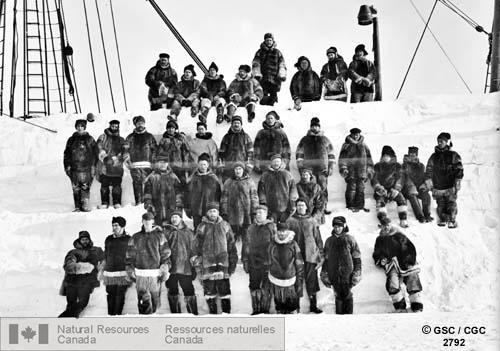 Photo 2792 : L'équipage du Neptune, baie d'Hudson
