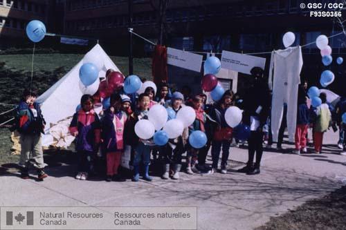 Photo F93S0356 : Évènements destinés aux étudiants pendant la journée Portes ouvertes 1992