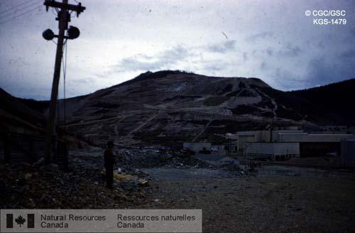 Photo KGS-1479 : Les mines de cuivre Gaspé, Limitée, Murdochville (Québec)