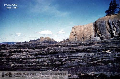 Photo KGS-1487 : Rocher fendu (Split Rock) près de Cheverie (N.-É.)