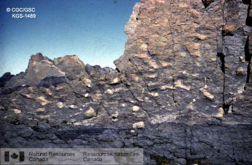 Photo KGS-1489 : Rocher fendu (Split Rock) près de Cheverie (N.-É.)