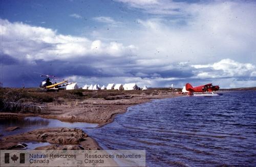 Photo KGS-241 : Lac Hurwitz, début de l'été 1952